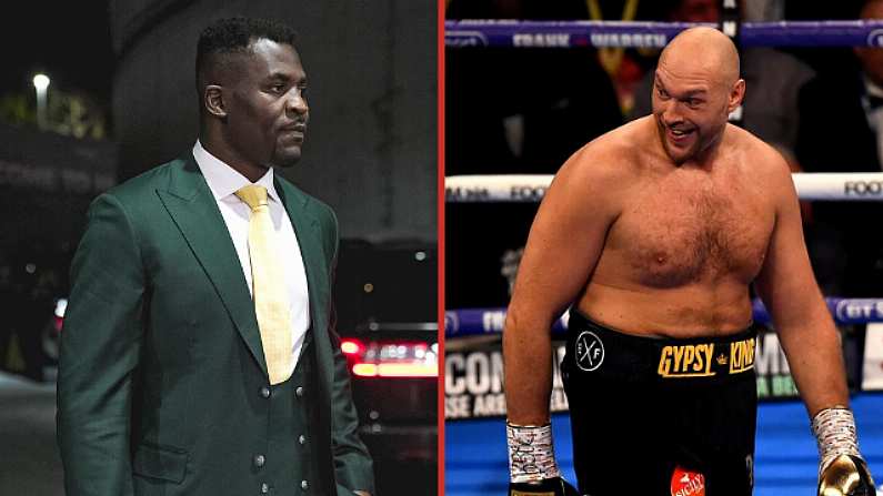 Tyson Fury Taunts UFC Champion Ngannou To Make 'Some Real Money'