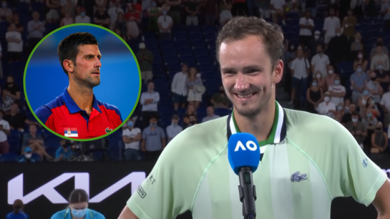 Daniil Medvedev's Comment On Novak Djokovic Got A Very Mixed Response From Australian Crowd
