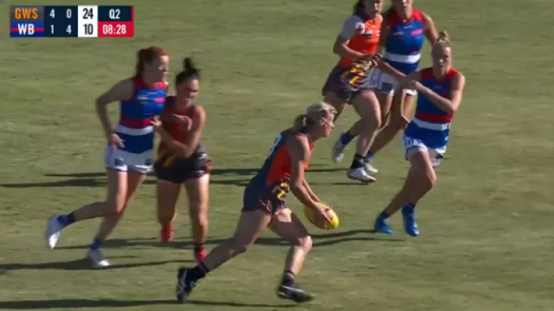 Watch: Cora Staunton Remains A Handful As She Bags Sixth AFLW Goal