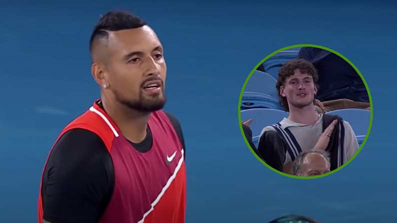 Watch: Nick Kyrgios Demands Shouting Fan Be Ejected From Australian Open Final