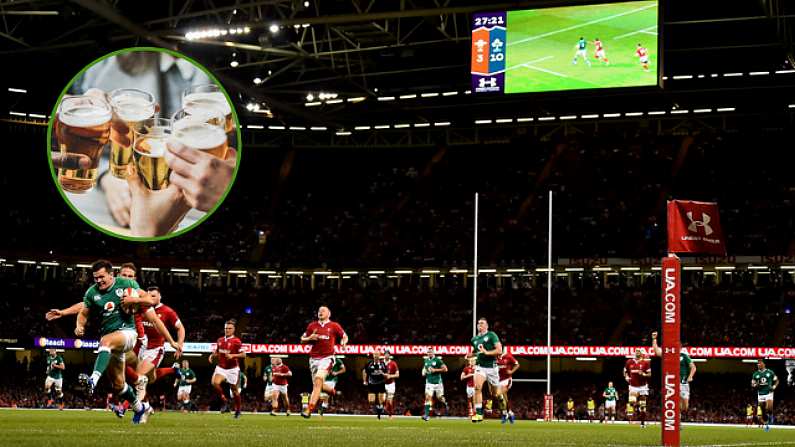 Wales To Close Stadium Bars At Half-Time Of Six Nations Games