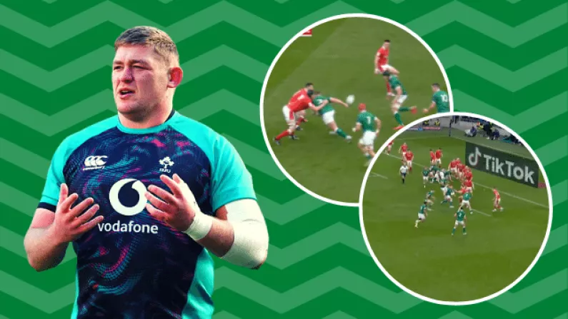 Tadhg Furlong's Passing Skills Have Left People Dumbfounded