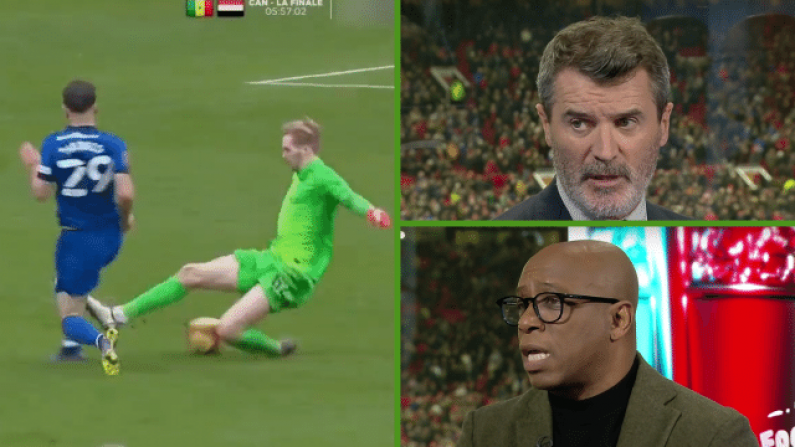 Roy Keane & Ian Wright Feel Caoimhín Kelleher Was Lucky To Avoid Red Card In Cardiff Win