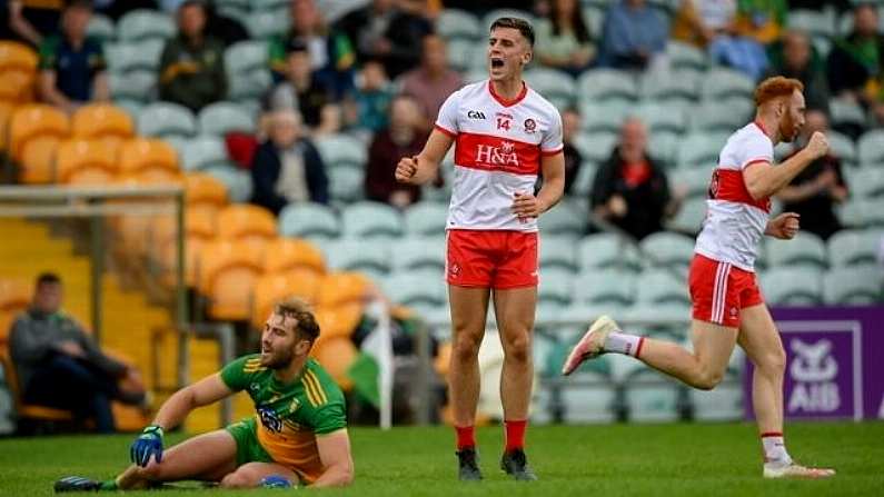 Shane McGuigan Locked Himself In The Toilet After Derry Lost To Donegal