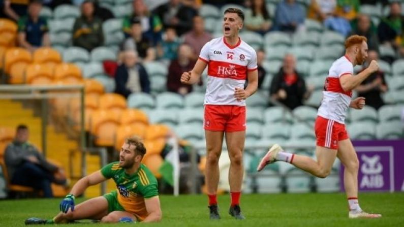 Shane McGuigan Locked Himself In The Toilet After Derry Lost To Donegal