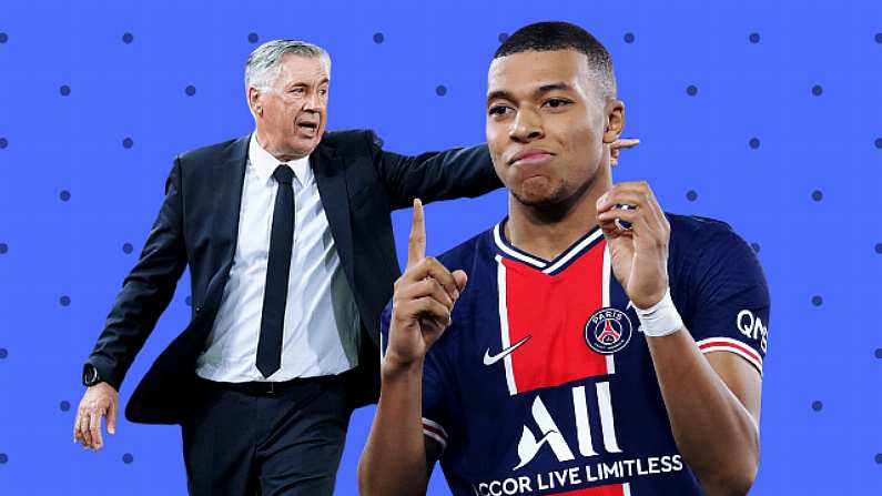 Kylian Mbappe scored a vital goal for PSG as they beat Real Madrid in their first leg of the Round 16 of the Champions League.