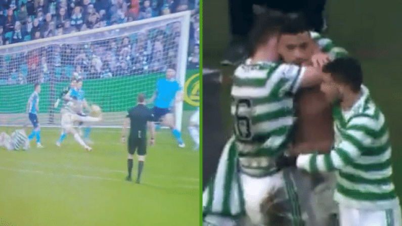 Watch: Brilliant Giorgos Giakoumakis Hat-Trick Leads Celtic To Comeback Dundee Win