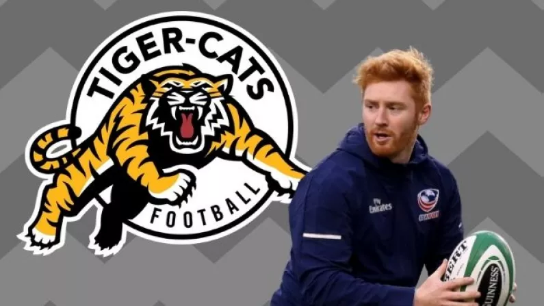 Tadhg Leader Signs For Top CFL Team Hamilton Tiger-Cats