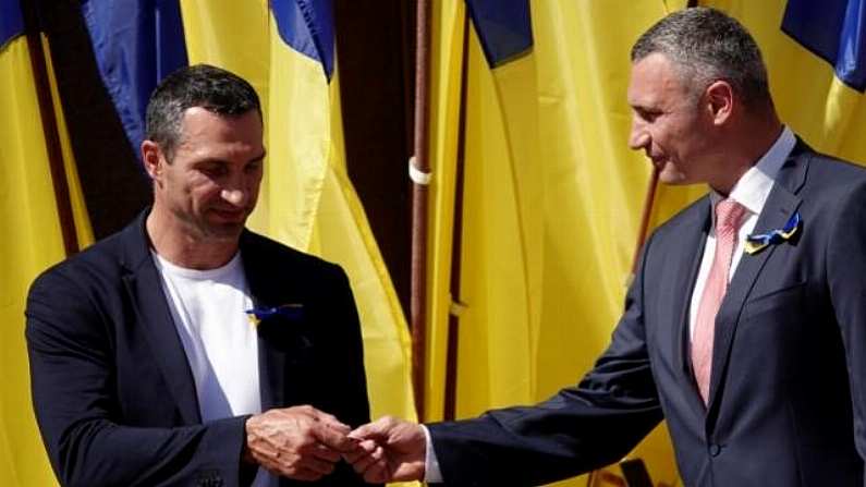 Wladimir and Vitali Klitschko vow to fight for Ukraine.