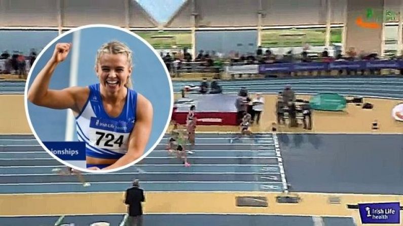 Molly Scott Sets New Irish 60m Record Despite Race Mishap