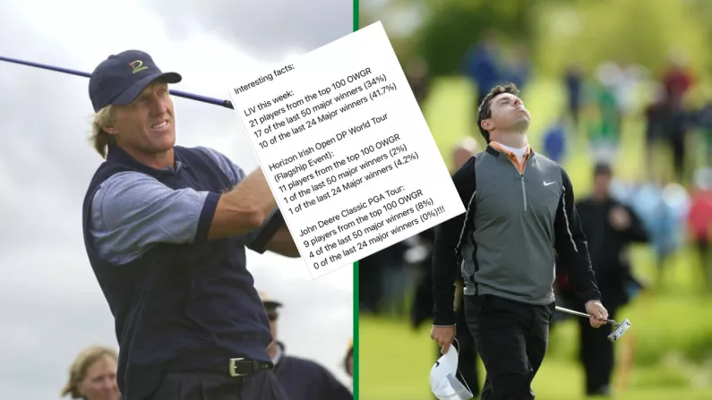 LIV Golf Boss Greg Norman Throws Serious Shade At Irish Open