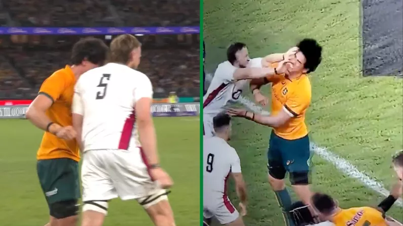 Wallaby Lock Sees Red For Headbutt, But Hill Was Lucky To Be On The Field