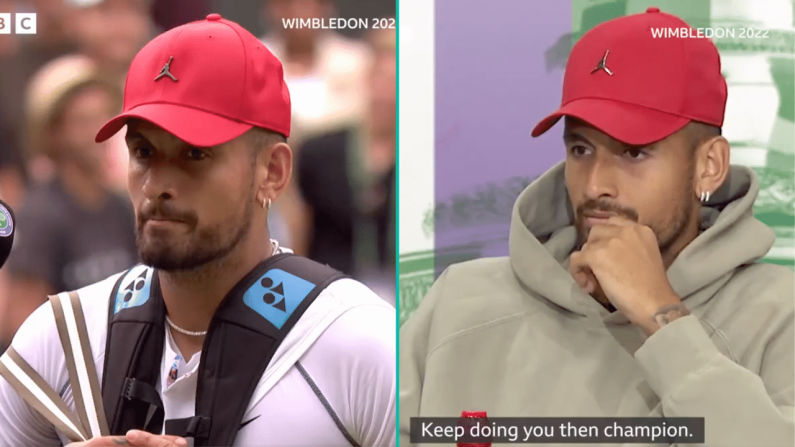 Nick Kyrgios Had Brilliant Response To Ridiculous Line Of Questioning From Journalist