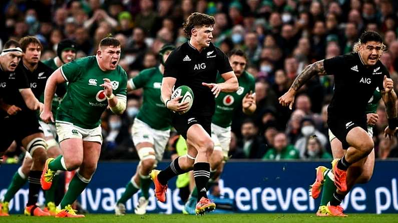 All Blacks Make Single Change For Team To Face Ireland In Second Test