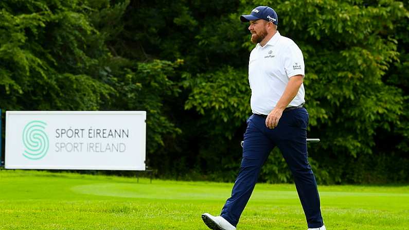 1 July 2022; Shane Lowry of Ireland walks up the 16th fairway during day two of the Horizon Irish Open Golf Championship at Mount Juliet Golf Club in Thomastown, Kilkenny. Photo by Eoin Noonan/Sportsfile