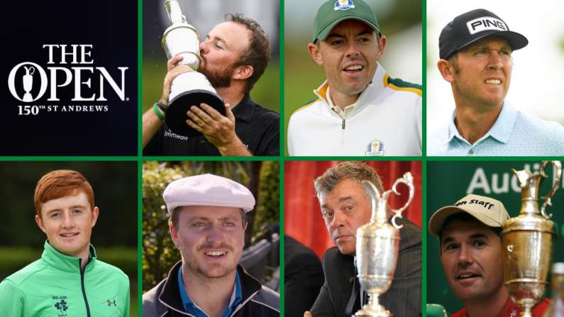 The Lowdown On The Seven Irishmen At The Open This Week