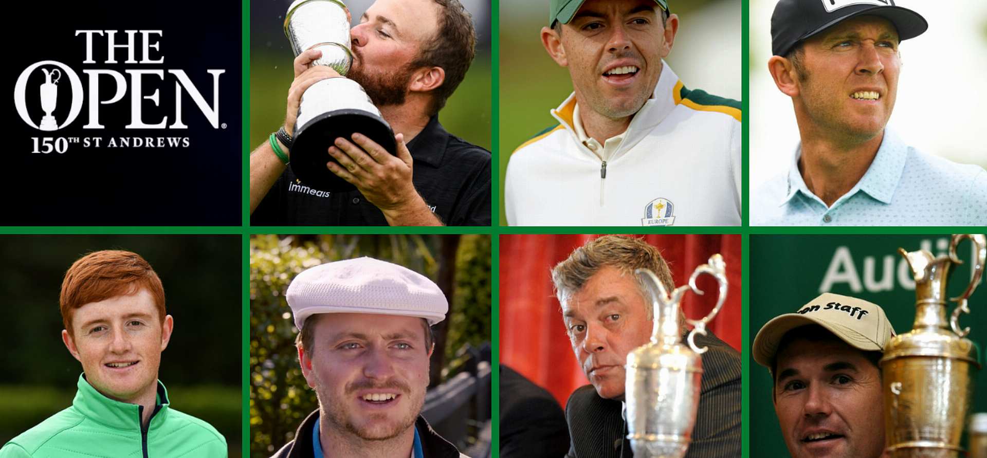 The Lowdown On The Seven Irishmen At The Open This Week