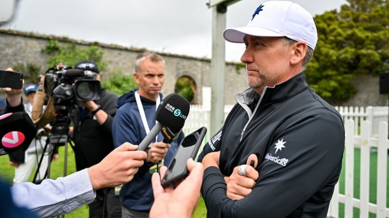 Ian Poulter Got Snarky When Questioned About Being Booed At The Open