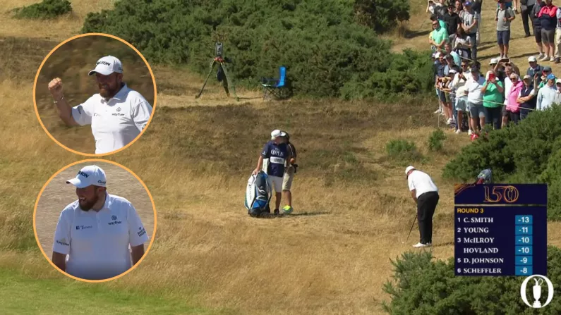 Shane Lowry Nails Two Incredible Chip-In Eagles In A Row At The Open