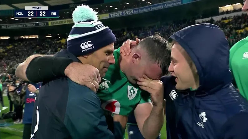 Heartwarming Moment Between Craig Casey And A Tearful O'Mahony
