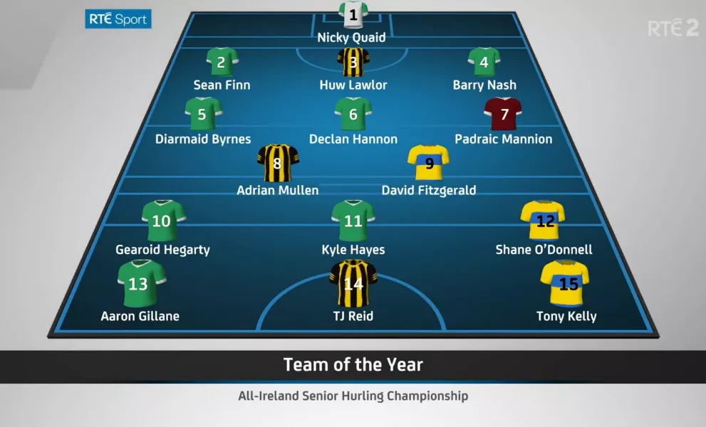 sunday game hurling team of the year 2022