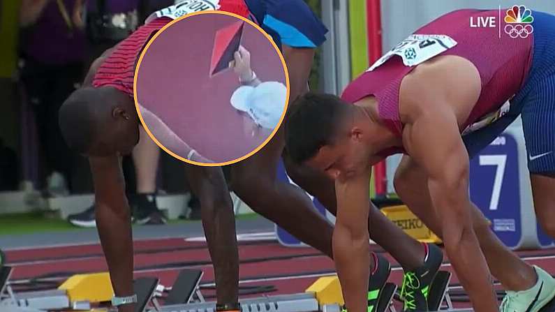 Huge Debate As American Hurdler Devon Allen Disqualified From World Finals