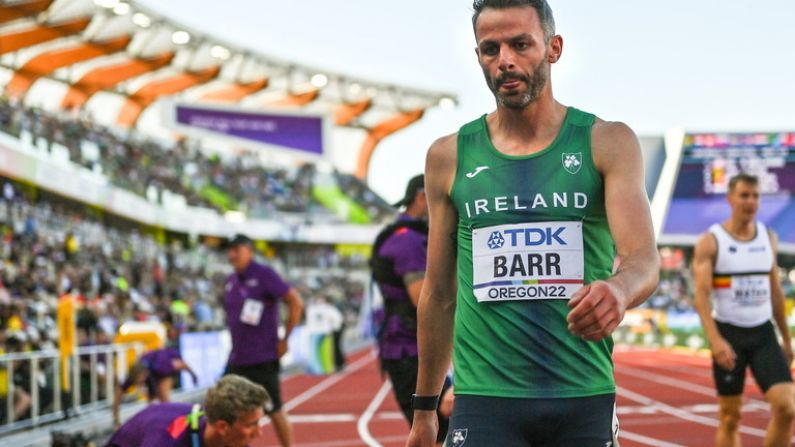 Disappointment For Thomas Barr After World Championships Exit