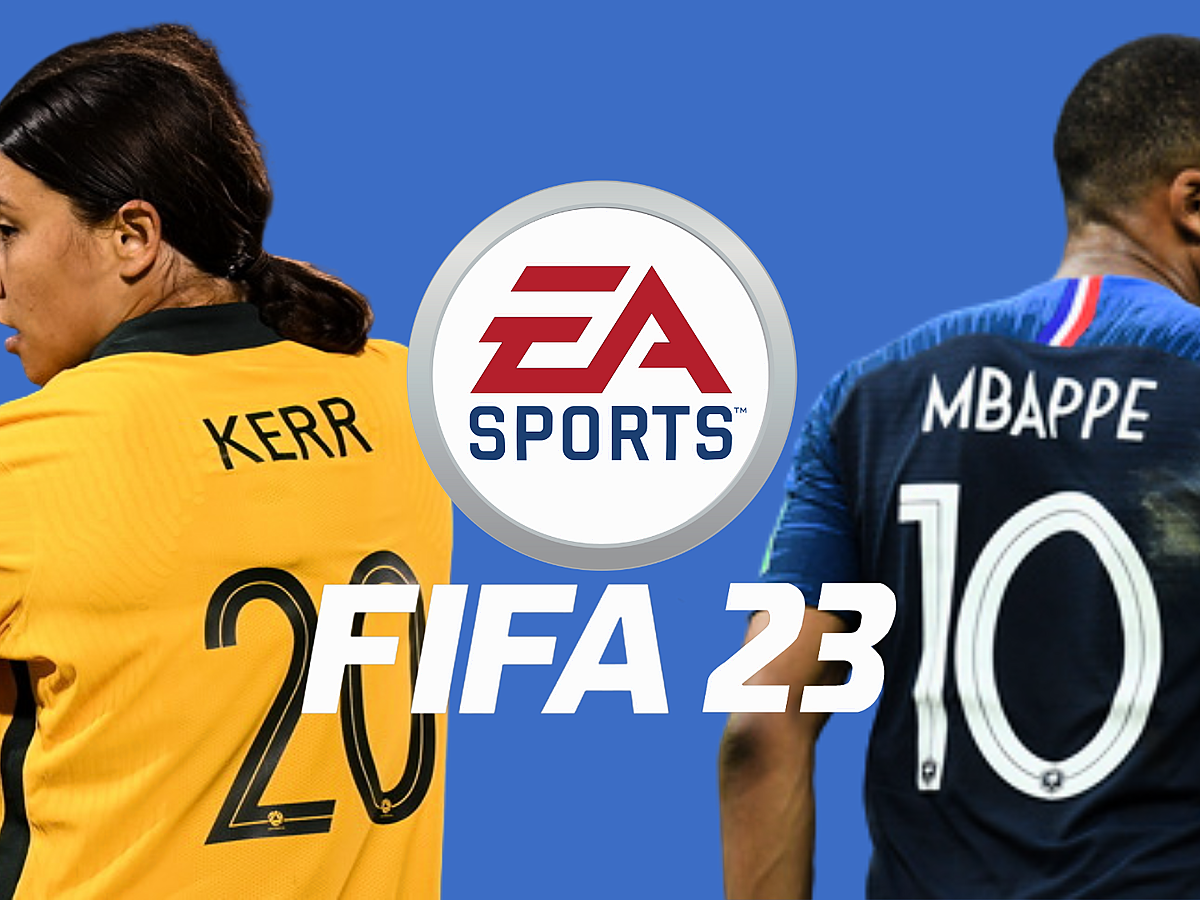 FIFA 23 standard edition cover star is Kylian Mbappe