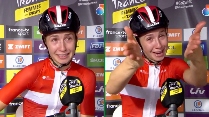 Tour de France Stage Winner Gives Brilliantly Sweary And Emotional Interview