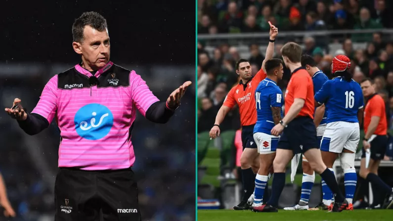 Nigel Owens Slams The Introduction Of A 20-Minute Red Card In Rugby