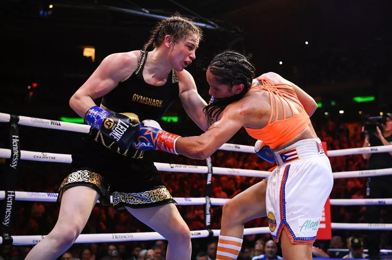 katie taylor split decision amanda serrano