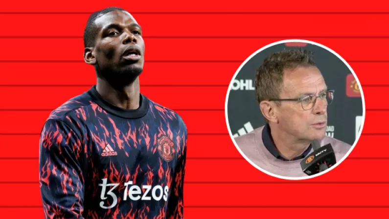 Rangnick Shuts Down Paul Pogba Comments On Manchester United Role
