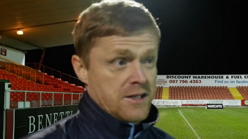 Damien Duff Calls Out Former Shelbourne Player After Huge Win In Sligo