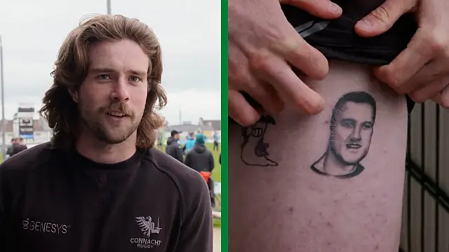 Mack Hansen Reveals Hilarious Tattoo Of Connacht Teammate