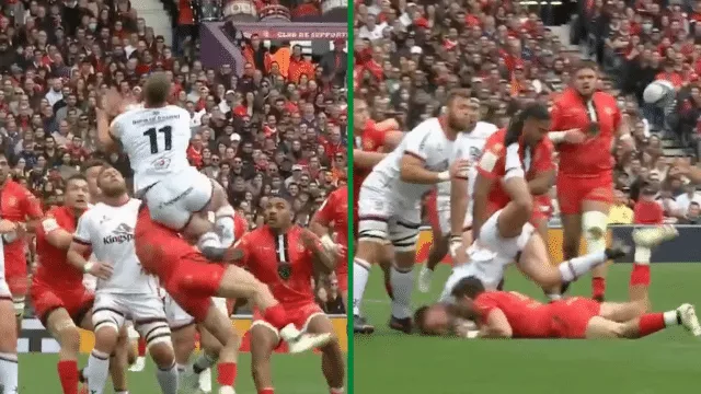 ulster toulouse red card