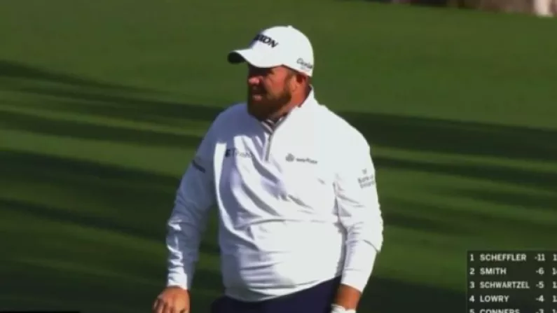 Masters Mics Capture Tense Moment Between Shane Lowry And Caddie
