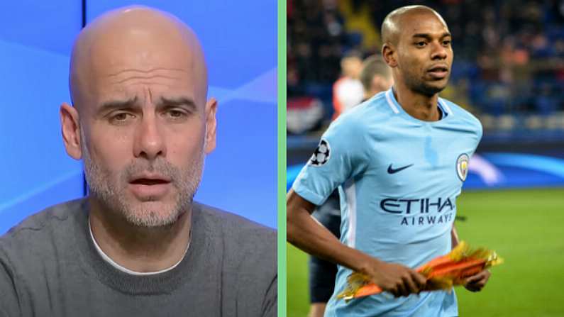 Pep Guardiola In Shock As He Finds Out From Reporter That His Captain Is Leaving