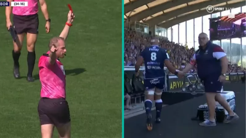 BT Commentators Criticise Handshake From Bordeaux Coach After Nasty Red Card
