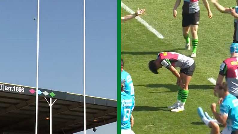 Watch: Marcus Smith Misses Easy Late Conversion As Harlequins Knocked Out Of Champions Cup