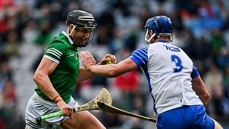 7 August 2021; Gearoid Hegarty of Limerick during the GAA Hurling All-Ireland Senior Championship semi-final match between Limerick and Waterford at Croke Park in Dublin. Photo by Seb Daly/Sportsfile