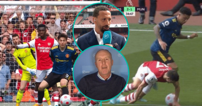 Rio Ferdinand & Peter Walton Have Heated Debate Over Decisions That Went Against Man United
