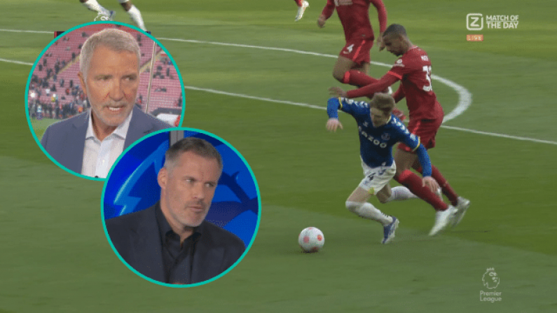 Souness & Carragher Feel Anthony Gordon's Diving Cost Everton A Clear Penalty At Anfield