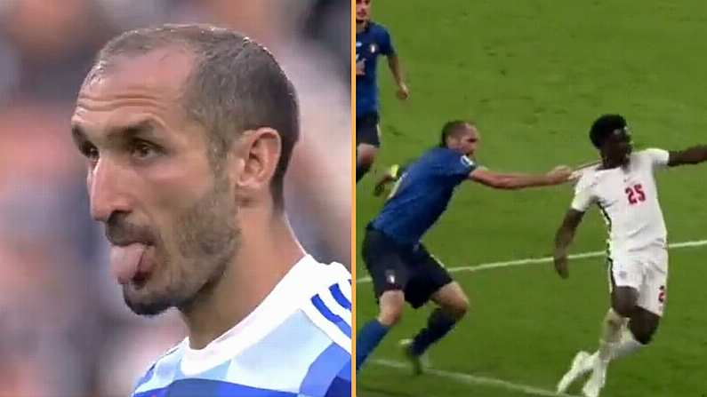 Giorgio Chiellini Holds A Major Claim To Be Football's Meme King