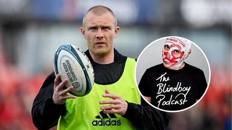 Keith Earls appeared on The Blindboy Podcast recently to talk about mental health and sports psychology.