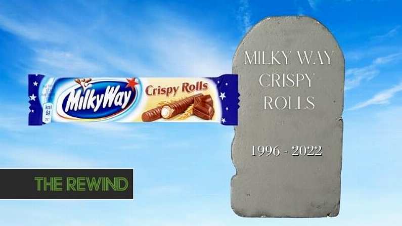 Milky Way Crispy Rolls has been discontinued in Ireland.