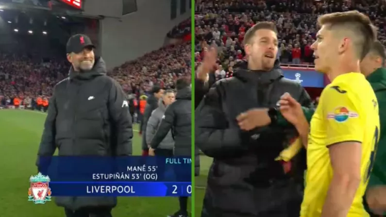 Jurgen Klopp Laughing In Juan Foyth's Face Was The Highlight Of Liverpool's Semi-Final Win