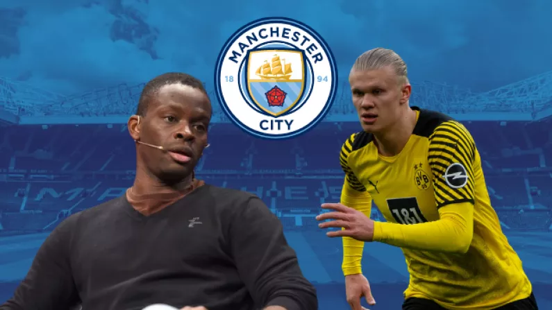 Louis Saha Believes Erling Halaand More Likely To Join Man United Than Man City