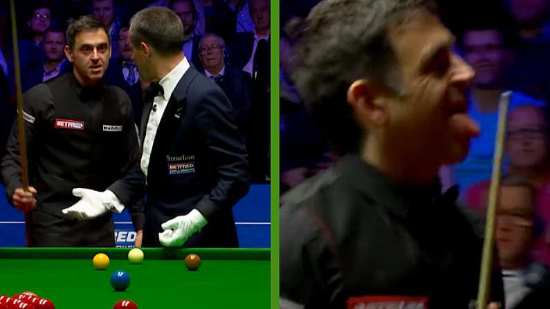 Ronnie O'Sullivan Has Verbals With The Ref And Produces Masterful Play In An Incredible Session Of Snooker