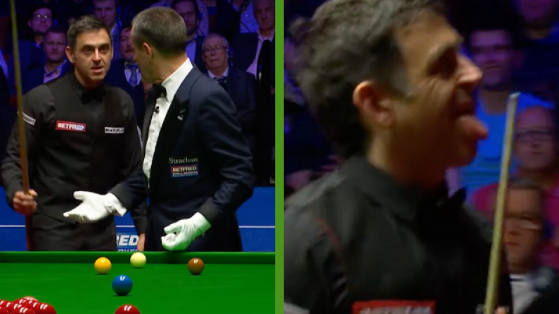 Ronnie O'Sullivan Has Verbals With The Ref And Produces Masterful Play In An Incredible Session Of Snooker