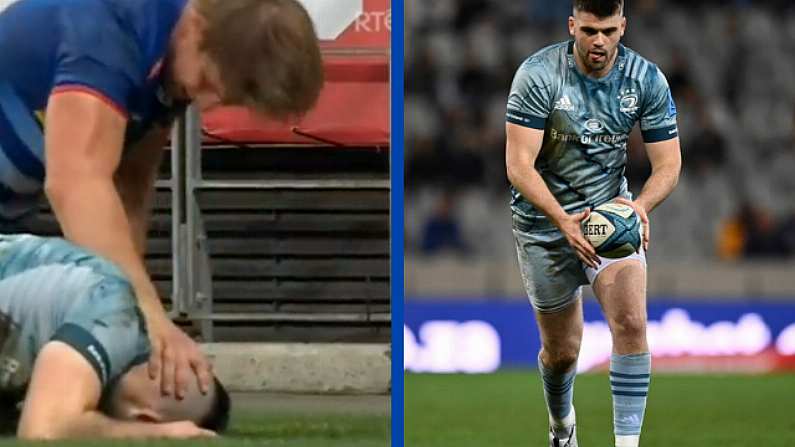 Stomers No. 8 Gets Away With Dirty Play On Leinster's Harry Byrne